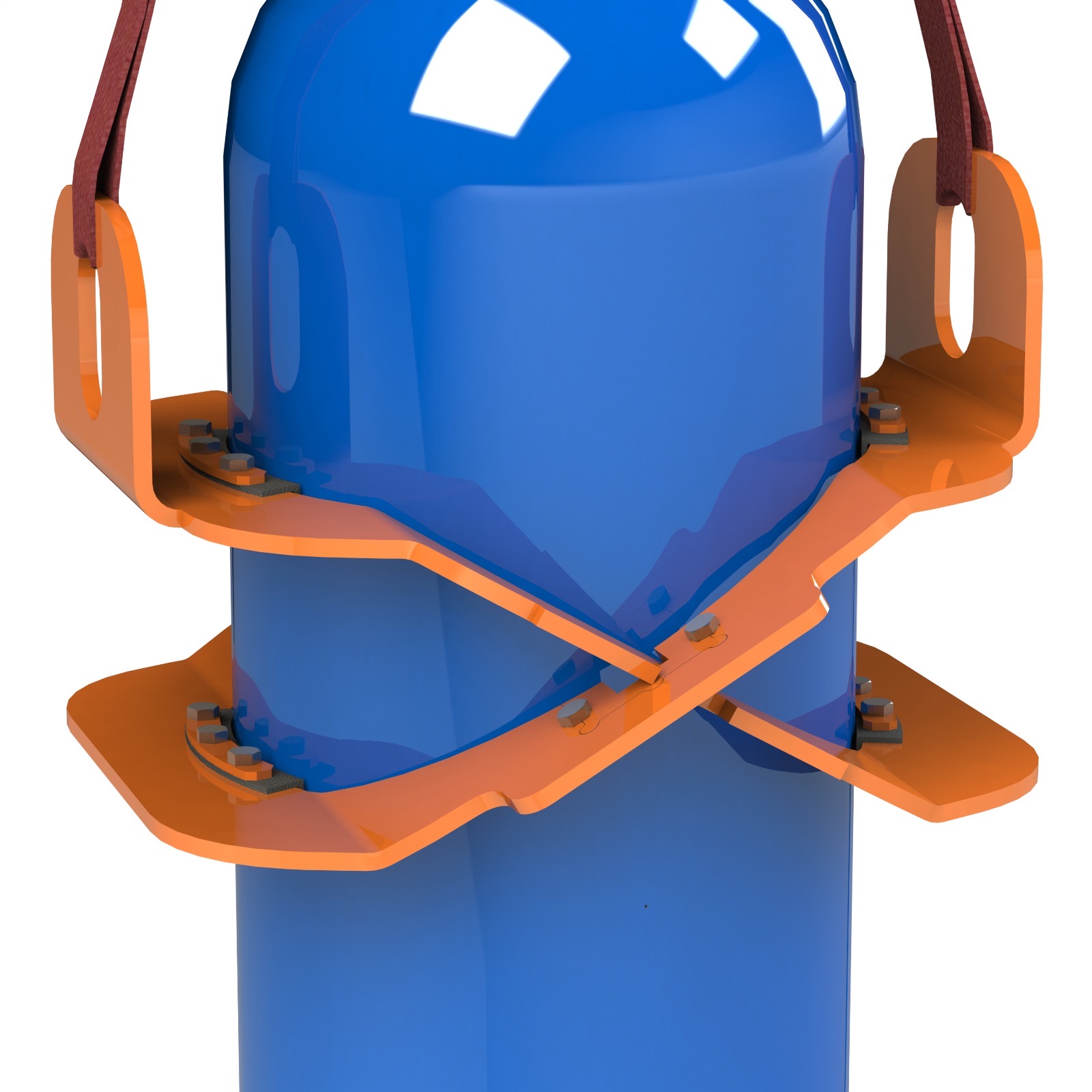 Захват для газового баллона