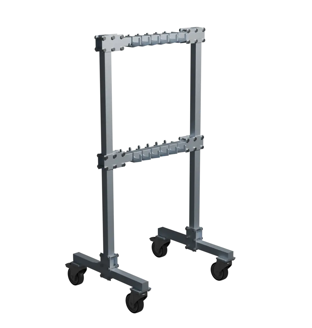 Стеллаж для хранения строп, передвижной, 1967х1000х800 Г.П. 1000 кг